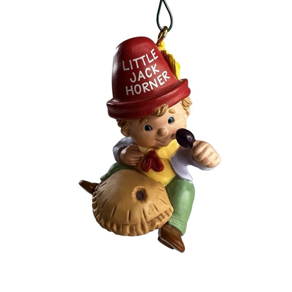 Hallmark Other - Hallmark Little Jack Horner Christmas Ornament Series Keepsake‎ Vintage 1988